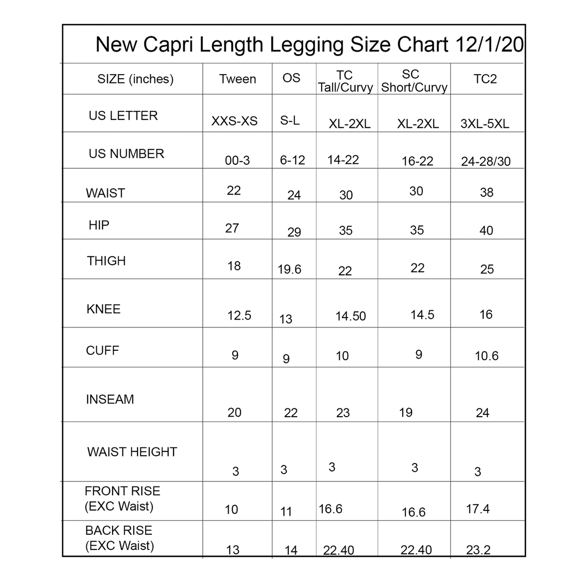 Crimson Crab Leggings in Capri and Full Length with Pockets