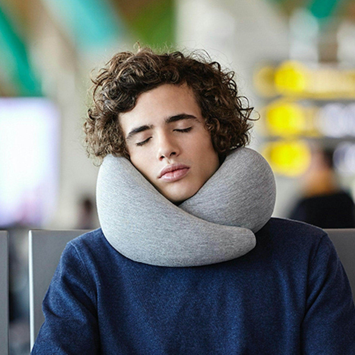Travel pillow for long flights