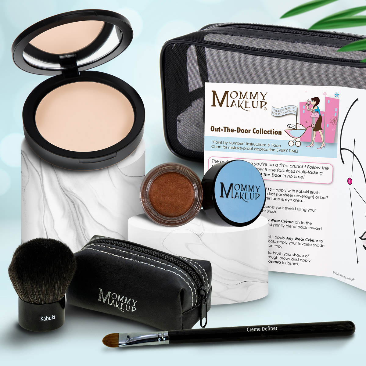 Out The Door Collection | Travel-friendly, Multi-tasking,Talc-free Makeup Set