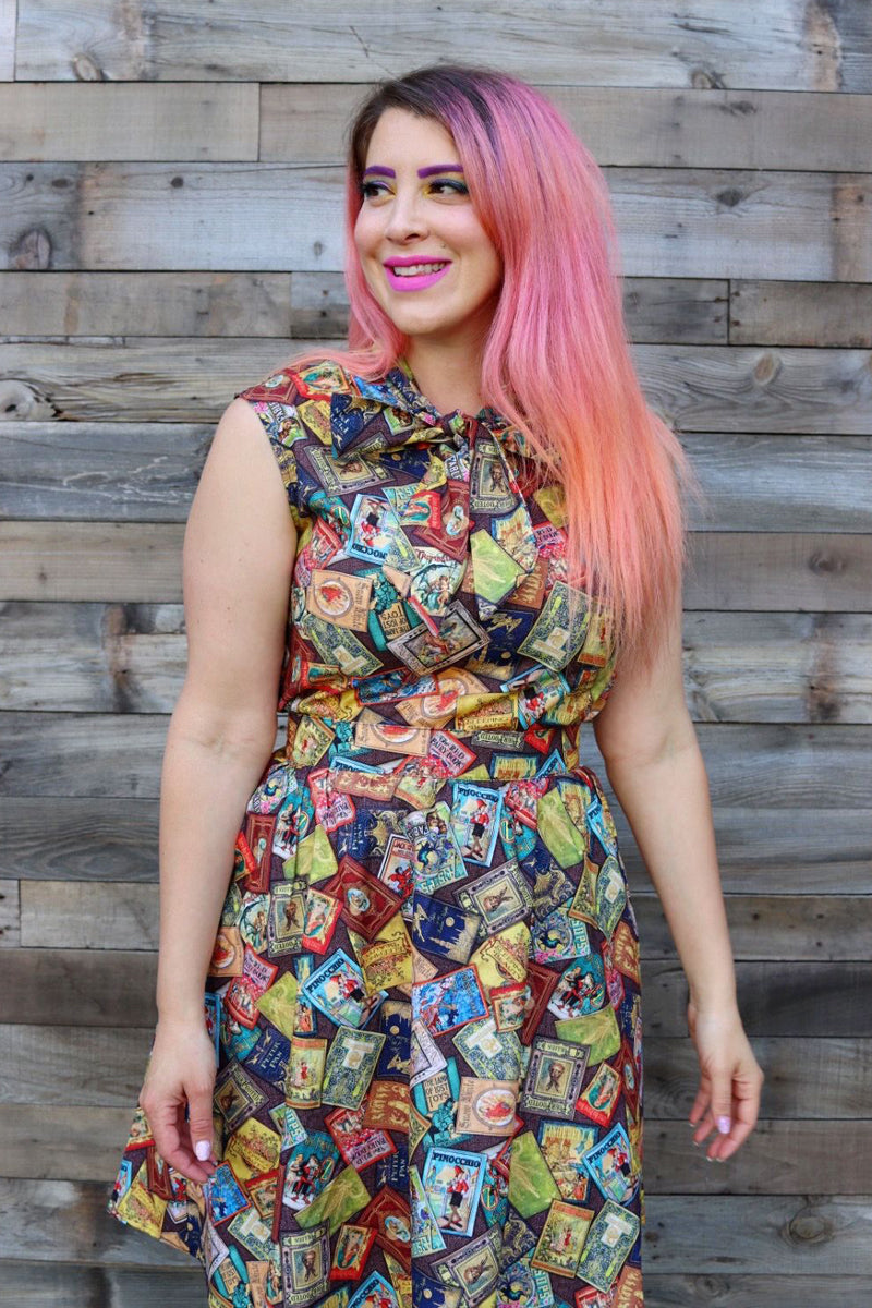 Fairytale Books Bow Top - 2X only