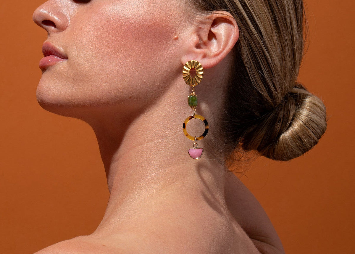 Lucia Statement Jade Dangles