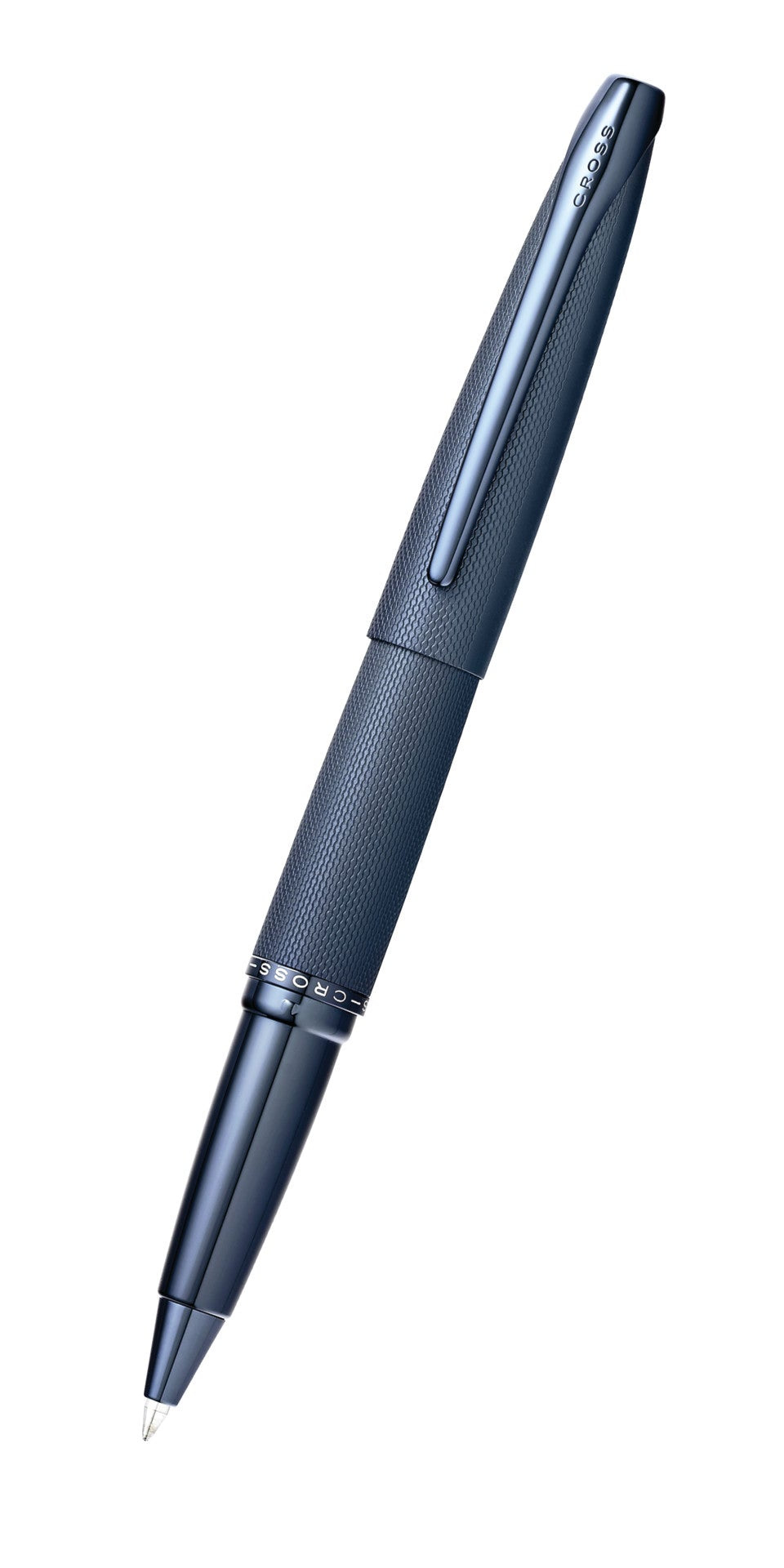 ATX® Sandblasted Dark Blue Rollerball Pen