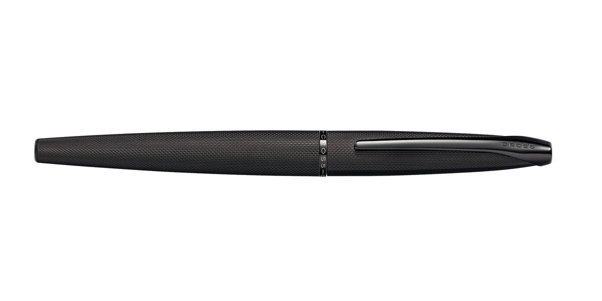 ATX® Brushed Black Stainless Steel Fine Nib Fountain Pen