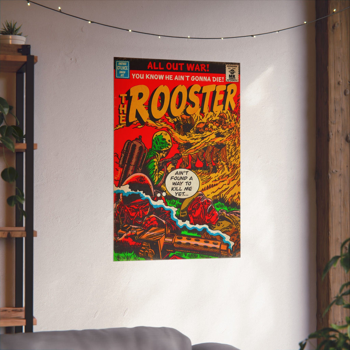 Rooster - Matte Vertical Posters