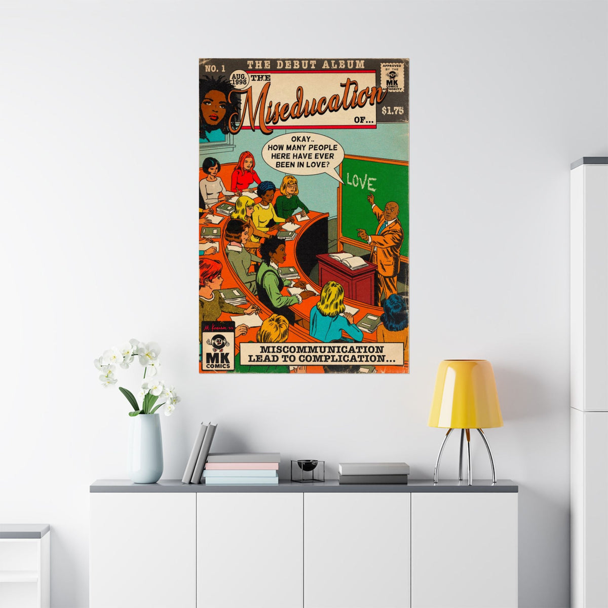 The Miseducation Of.. - Vertical Matte Poster