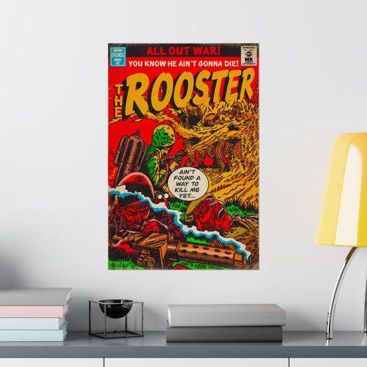 Rooster - Matte Vertical Posters