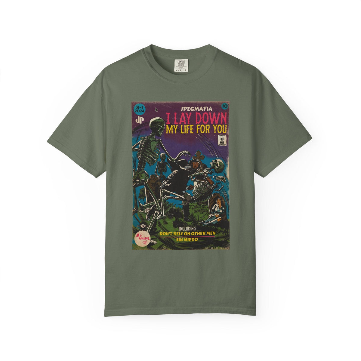 I Lay Down My Life For You -  Unisex Comfort Colors T-shirt