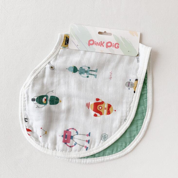 Comfortable Baby bibs Feeding Smock Burp Cloths Slabbetjes Fashionable Bandana Bibs For Babies Drooling Towel Scarf Baby Stuff
