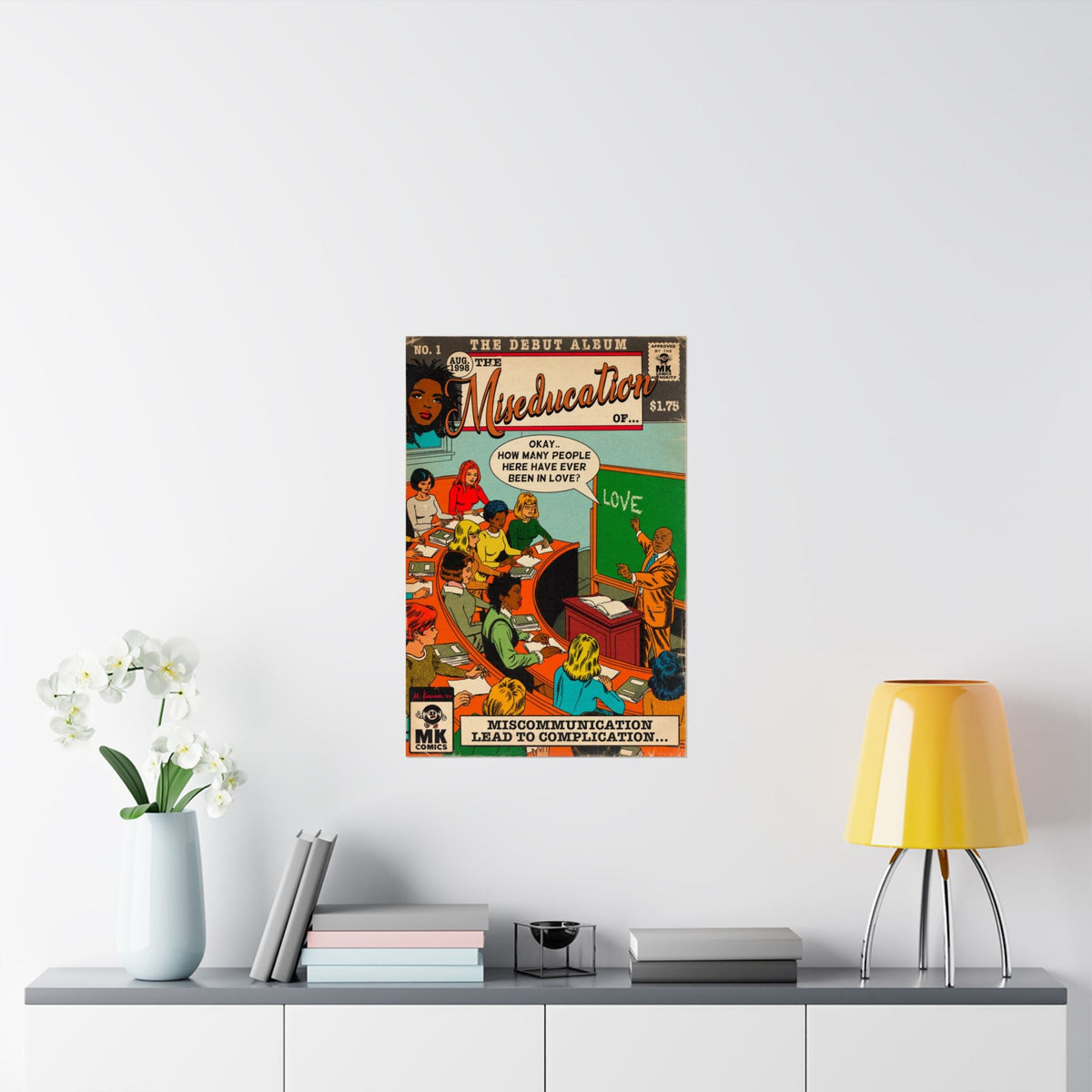 The Miseducation Of.. - Vertical Matte Poster