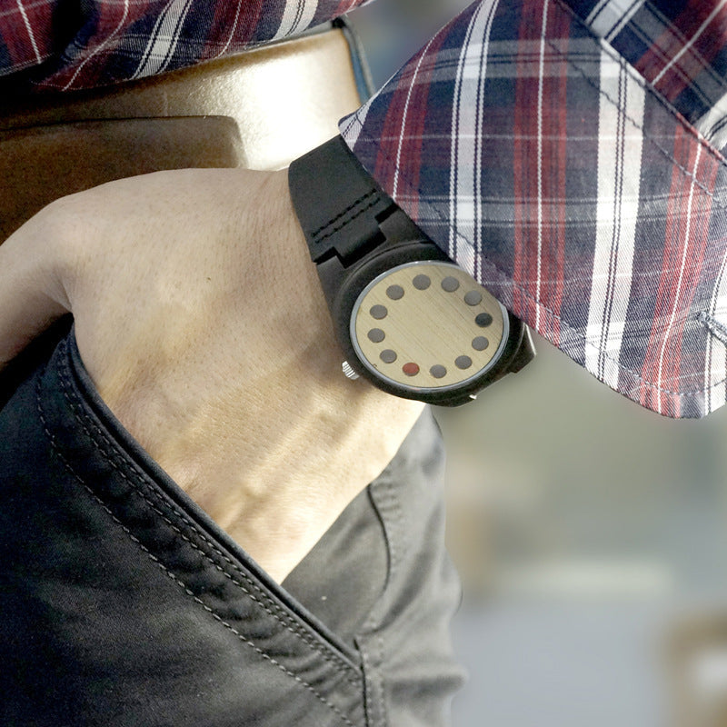 Wooden Watch Bamboo Casual And Fashionable