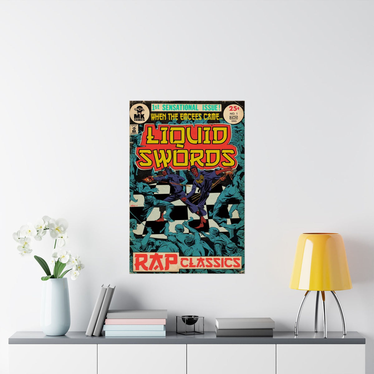 Liquid Swords - Vertical Matte Poster