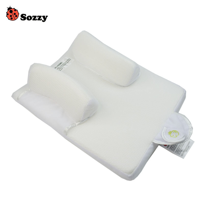 SOZZY Baby Sleep Pad Comfort Baby Pillow Stereotyped Pillow Sleep Pillow Anti-Turnover Anti-Spit Milk Pillow Bed In Bed