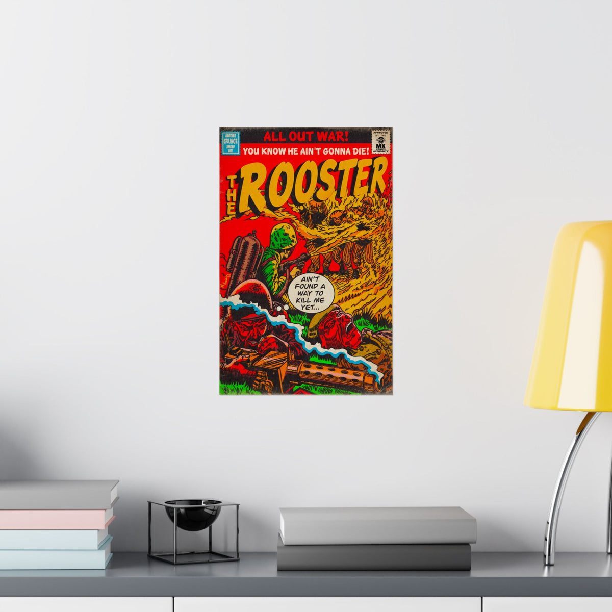 Rooster - Matte Vertical Posters