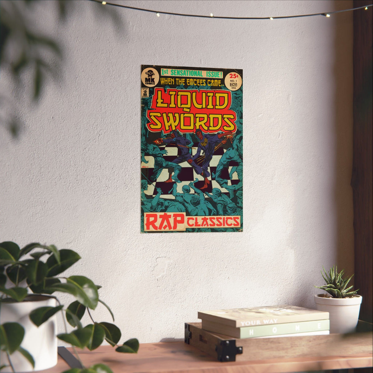 Liquid Swords - Vertical Matte Poster