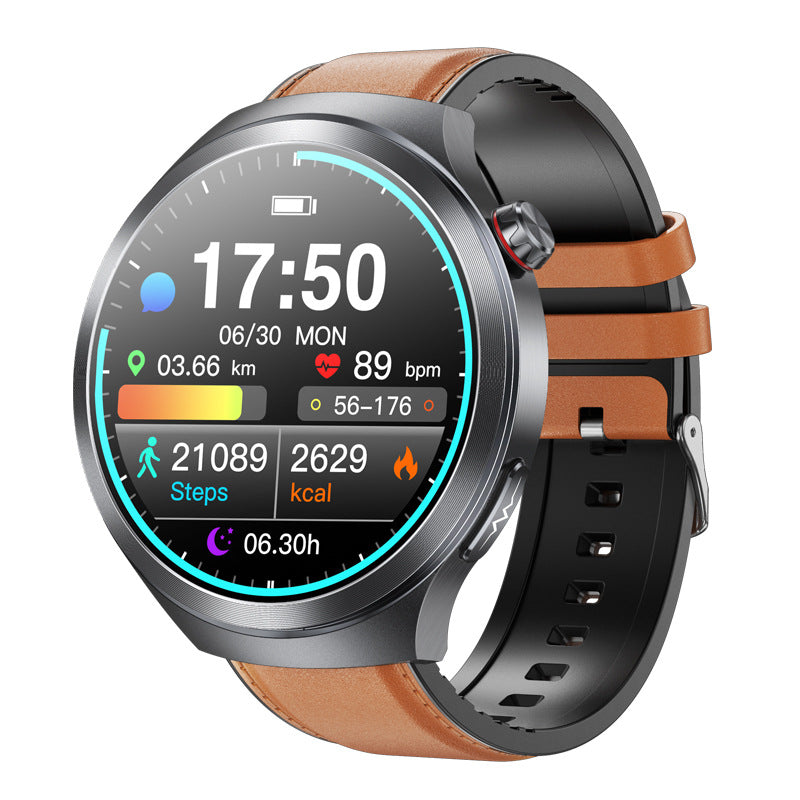 Smart Watch AMOLED Screen ECG Heart Rate Pressure Blood Oxygen Health