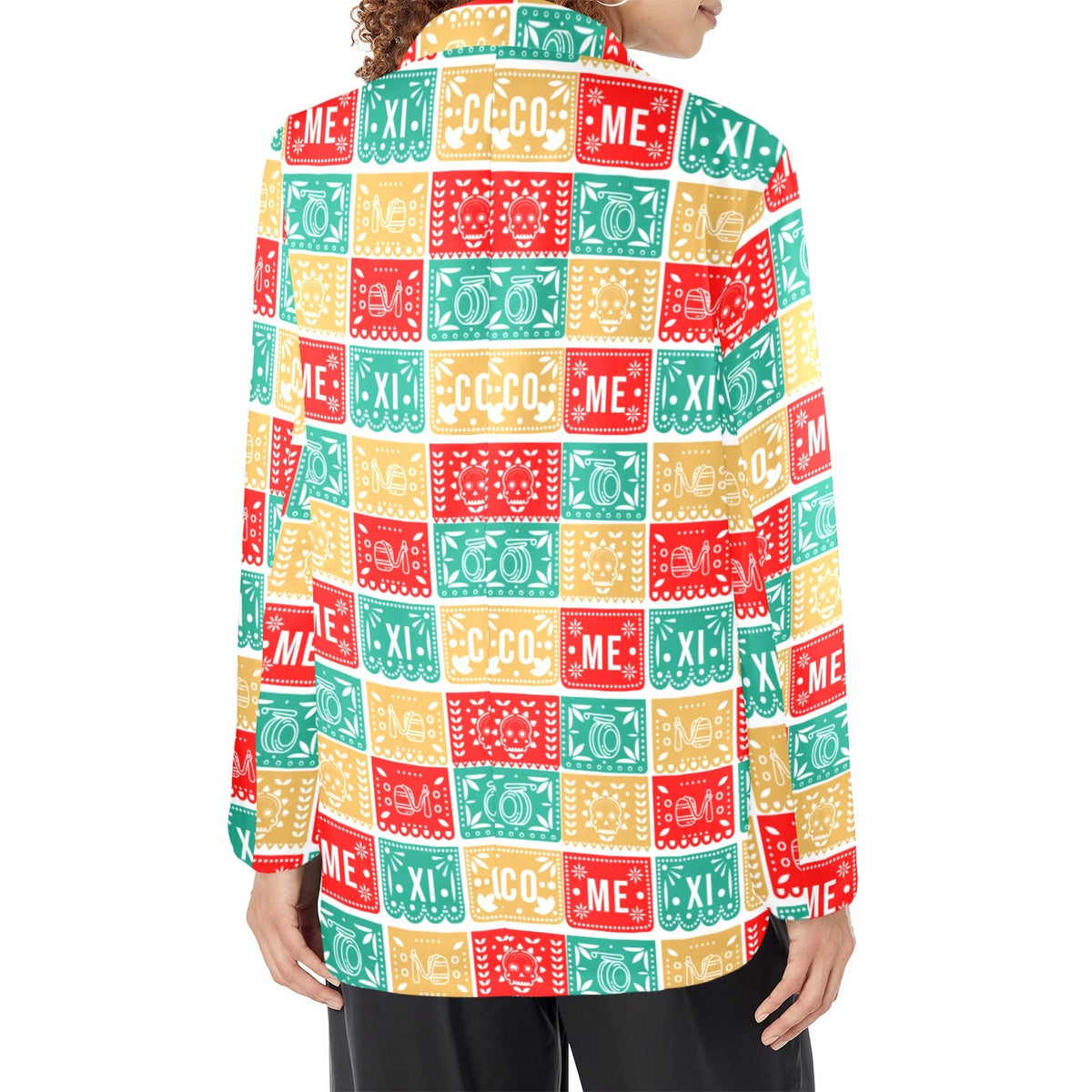 Colores De Mexico Picado Party Blazer
