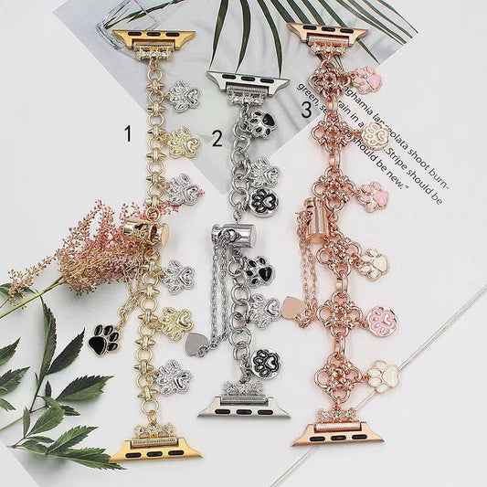 Popular Bestselling Palm-shaped Pendant Watch Bracelet S1098