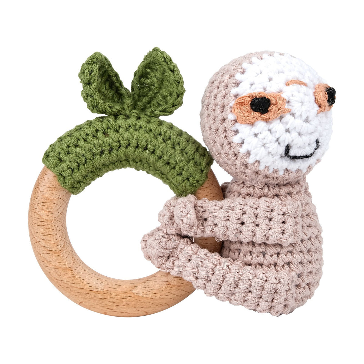 Carving Name Baby Soothing Bell Newborn Gift Bath Gift Knitted Cartoon Doll