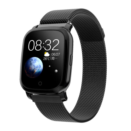 Smart Pedometer With Temperature Measurement Watch