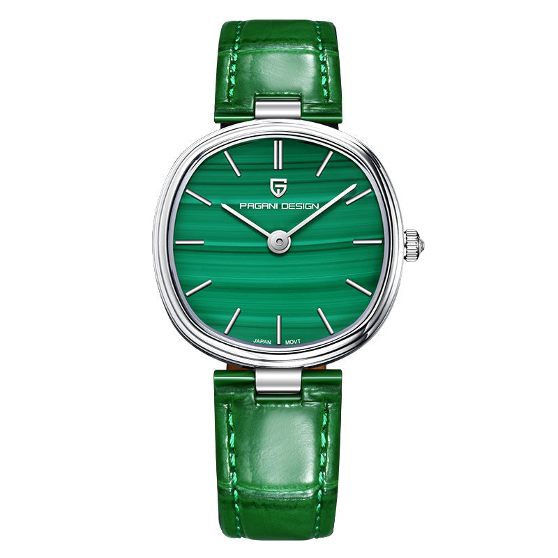 Womens Stainless-steel Quartz Waterproof Wristwatch