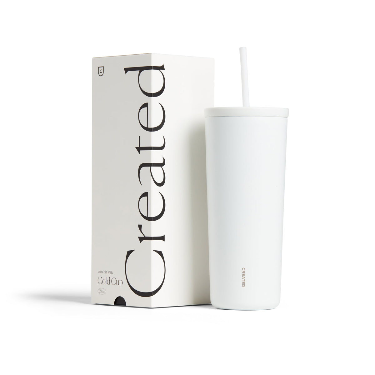 24oz Cold Cup- White