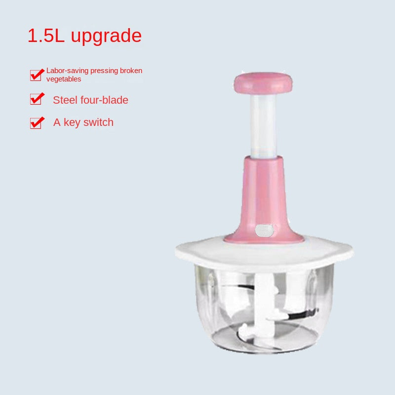 Press Garlic Processor Popper Meat Grinder Manual Baby Food Maker