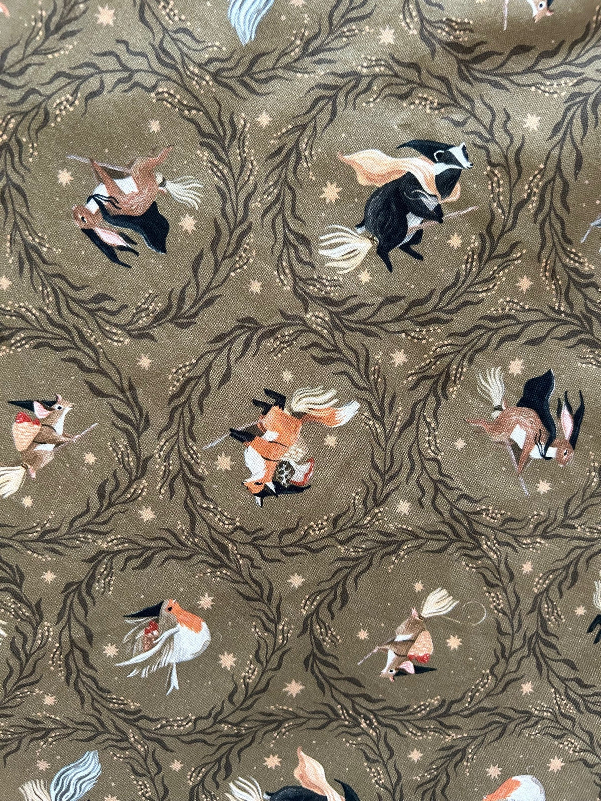 Witchy Animals Midi Dress - Small & 3X Only!