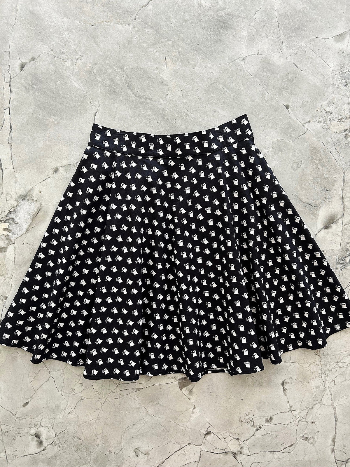 Mini Ghosts Skater Skirt