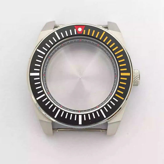43mm 316 Stainless Steel Aluminum Bezel Watch Case Accessory