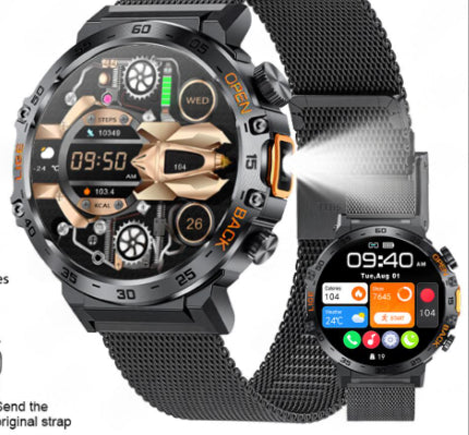 Smartwatch With Heart Rate Blood Pressure Bluetooth Calling And Customization