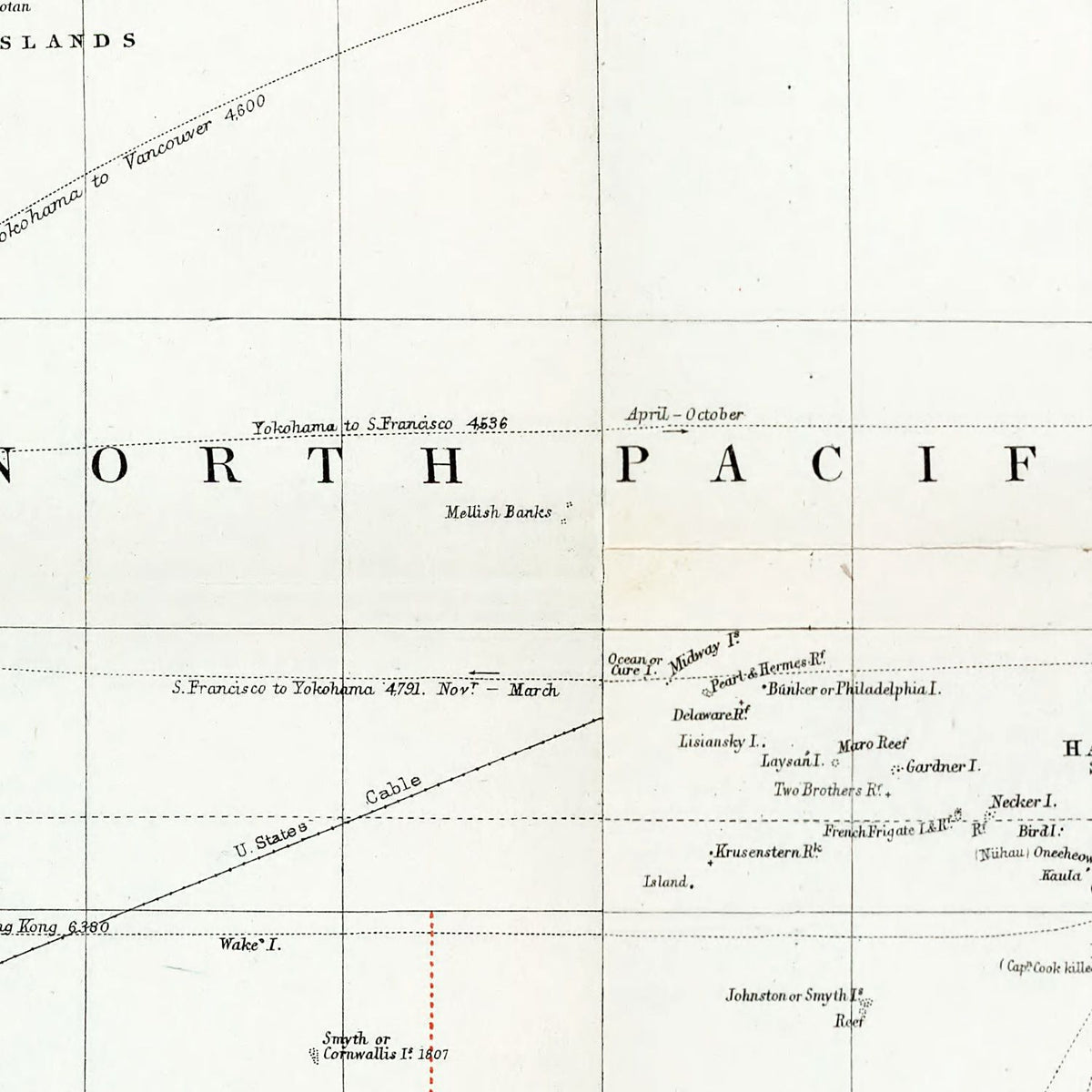 Vintage World Map 1904