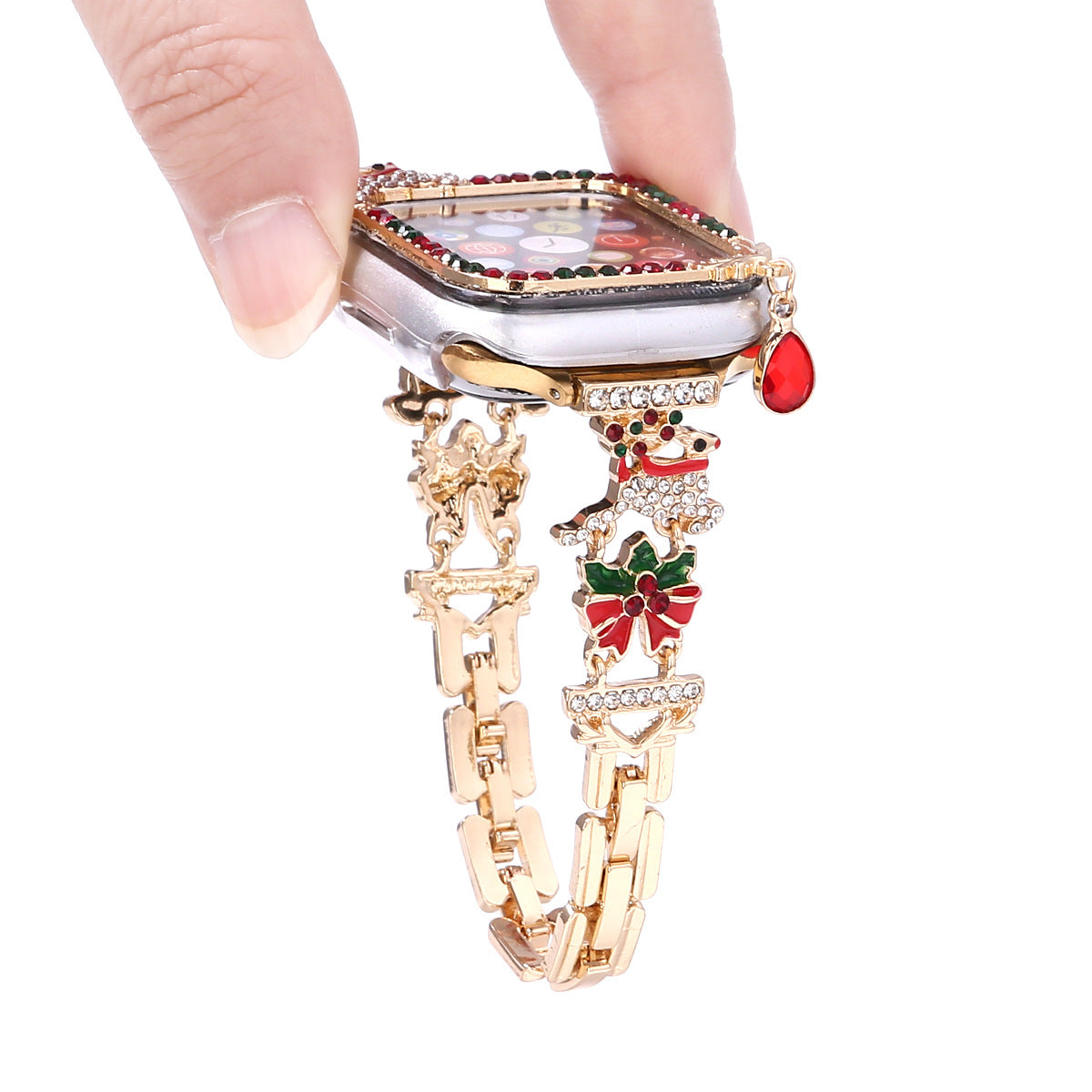 Christmas Party Decor Watch Strap Compatible With Watches