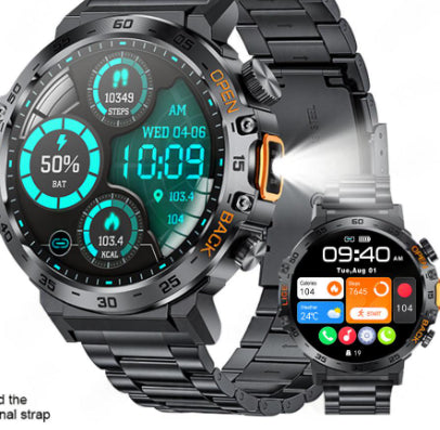 Smartwatch With Heart Rate Blood Pressure Bluetooth Calling And Customization