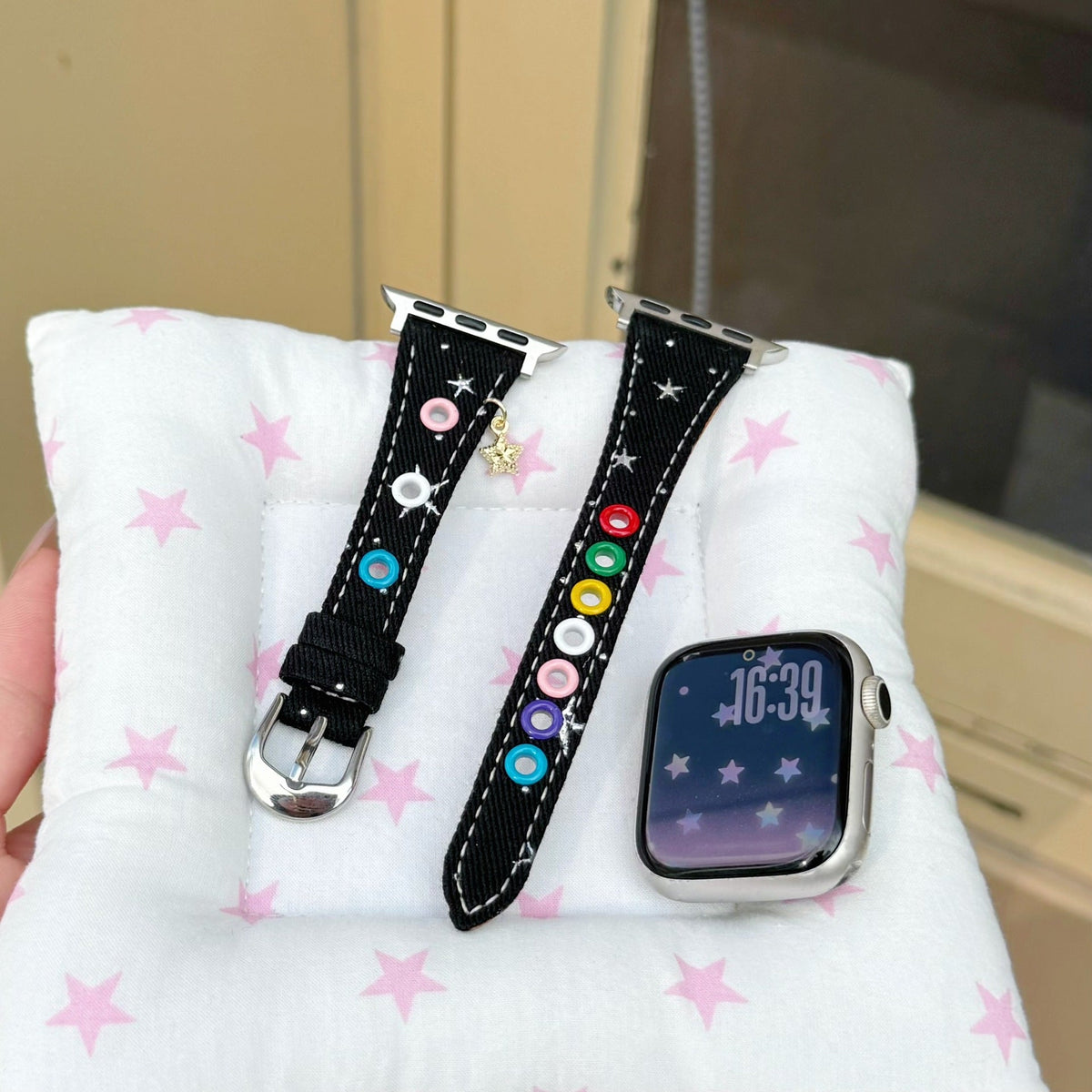 Denim Star Charm For Watch 10SE Strap