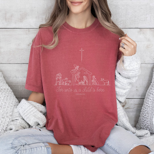 Vintage Christmas Chronicle Of Cozy Festive Cheer And Effortless Everyday Chic Comfort Colors Tee