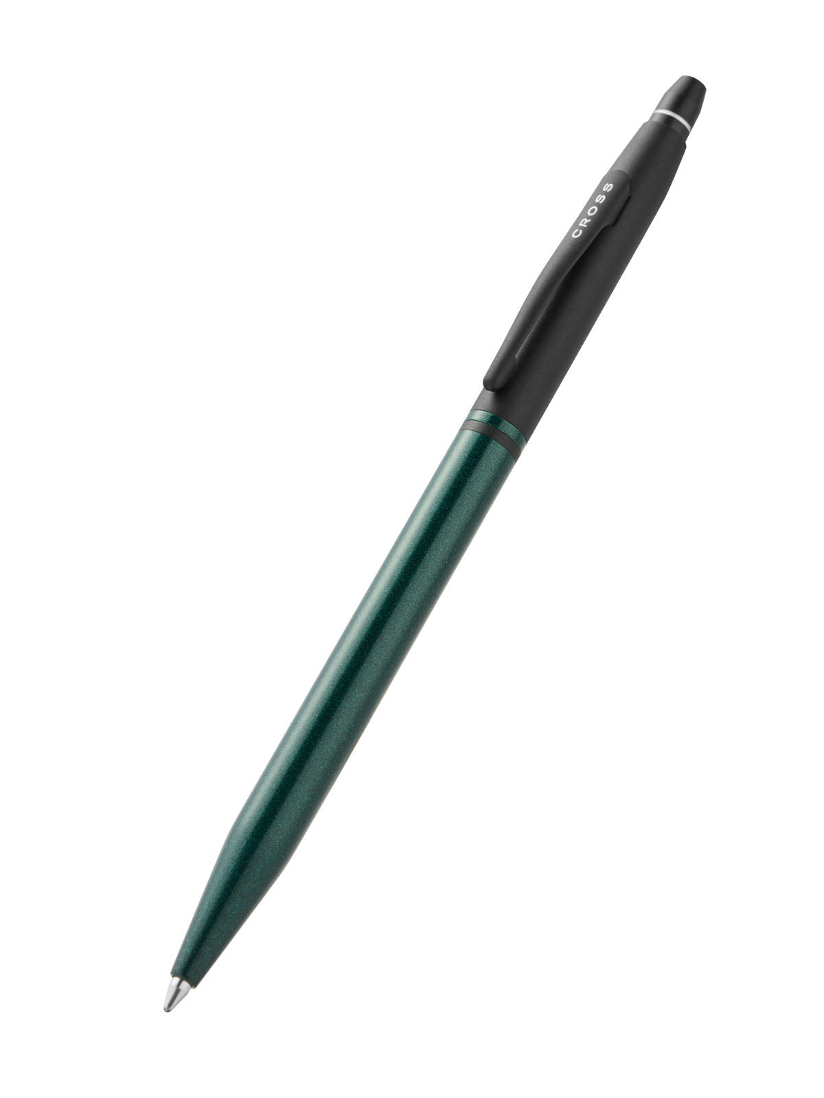 Click™ Tuxedo Satin Metallic Green Ballpoint Pen