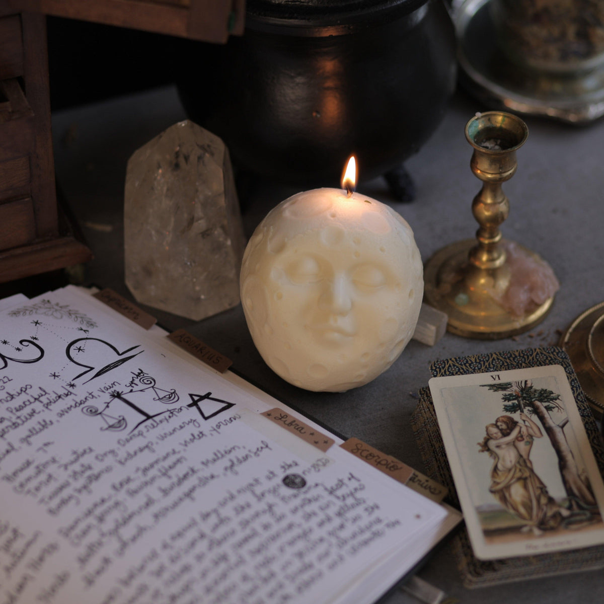 Full Moon Candle
