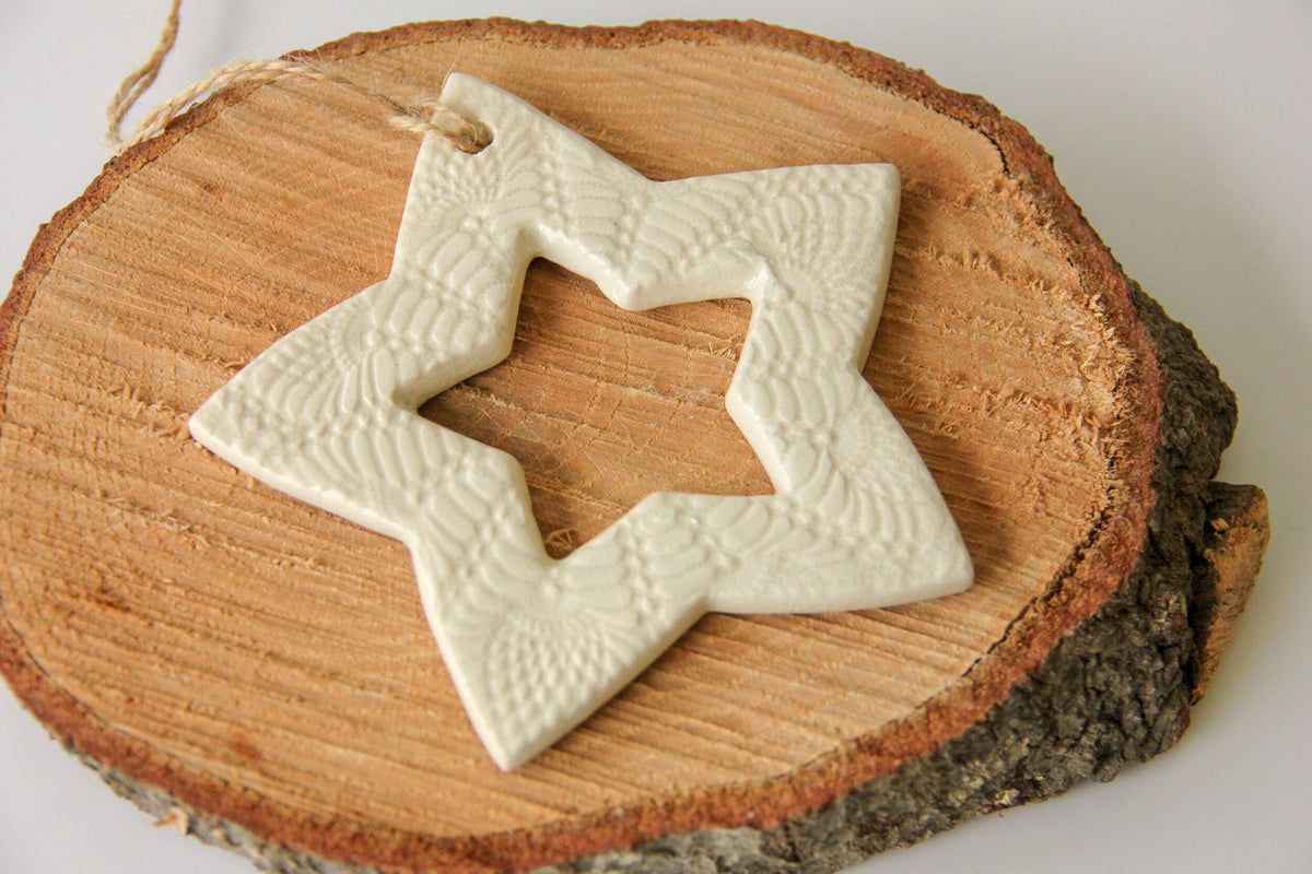Cutout Star Ornament