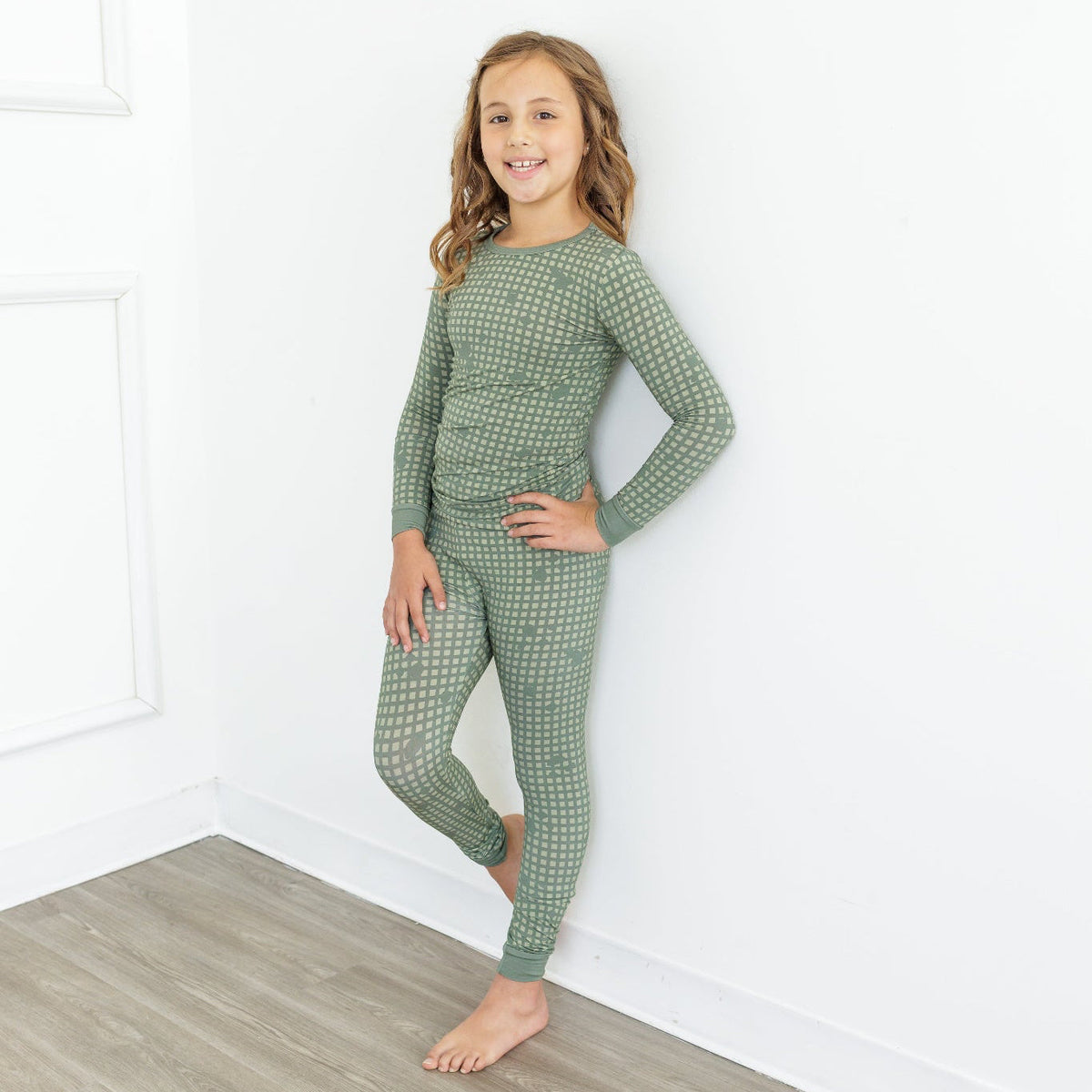 Desert Storm Plaid 2-Piece Set