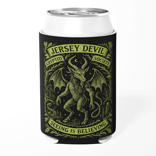 Jersey Devil Cryptid Society Can Cooler