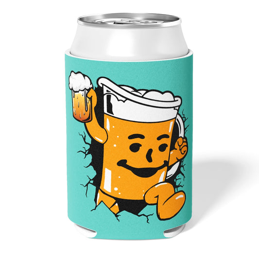 Ooh Yeah Beer Man Can Cooler