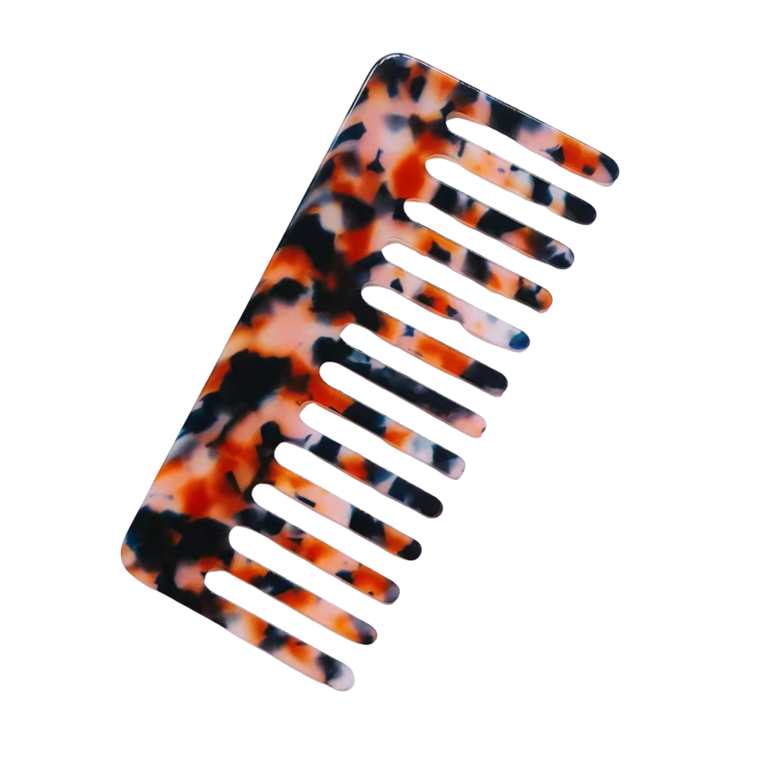 Marbled and Patterned Combs | Packs Flat in Handbag