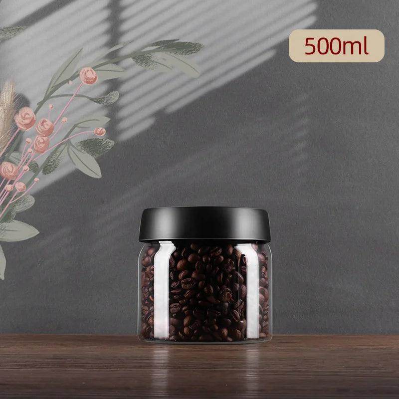 Vacuum Sealed Jug Coffee Beans Airtight Canister