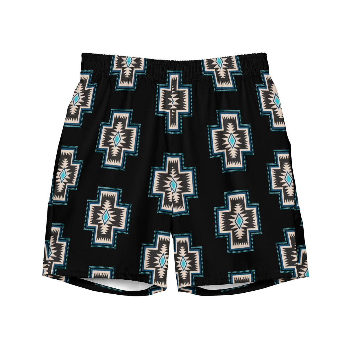 Baha Ranch Yeehaw Southwest Cross Men's Swim Trunks