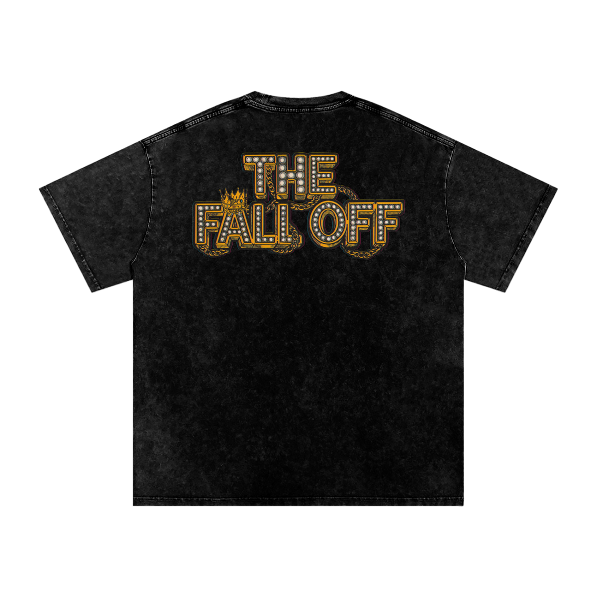 The Fall Off - Snow Washed Oversized Cotton T-Shirt