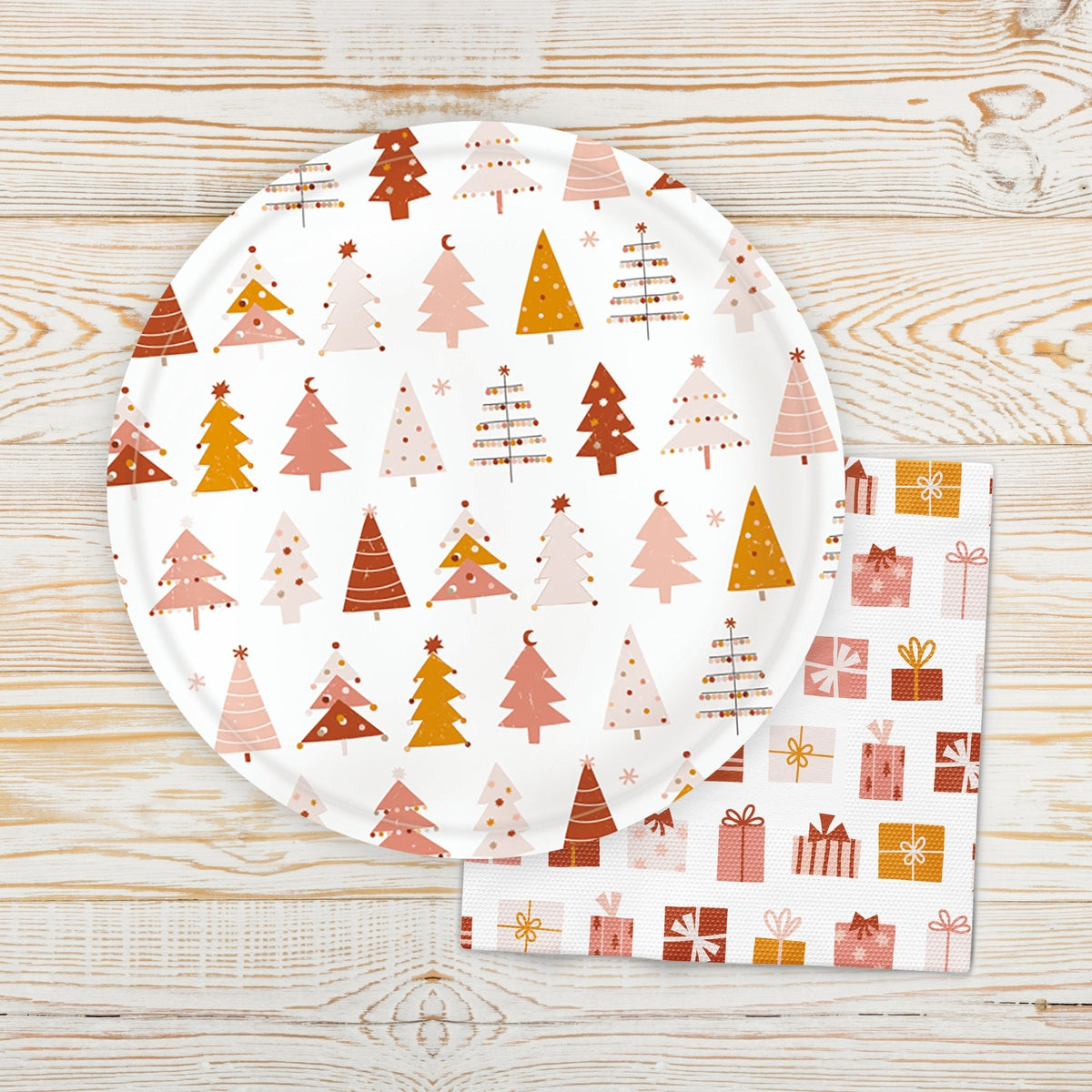 Christmas Present Icon Napkins