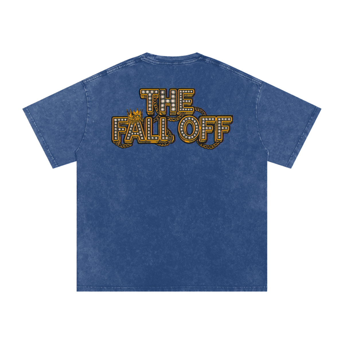 The Fall Off - Snow Washed Oversized Cotton T-Shirt
