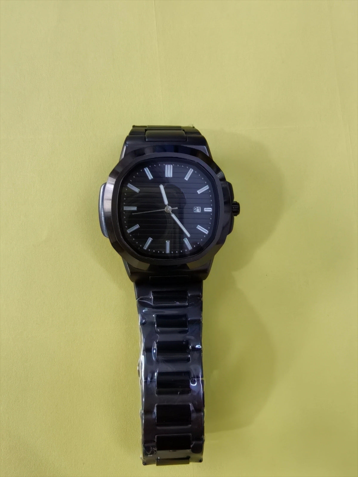 Fashion Steel Belt Calendar Luminous Watch Men