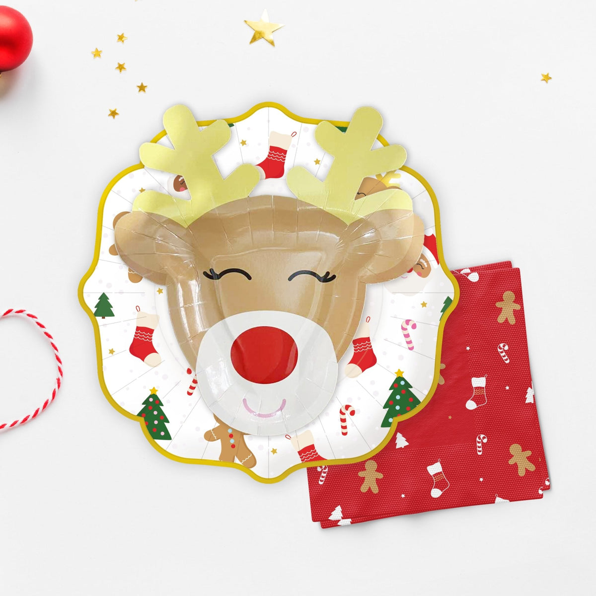 Classic Christmas Icon Plates