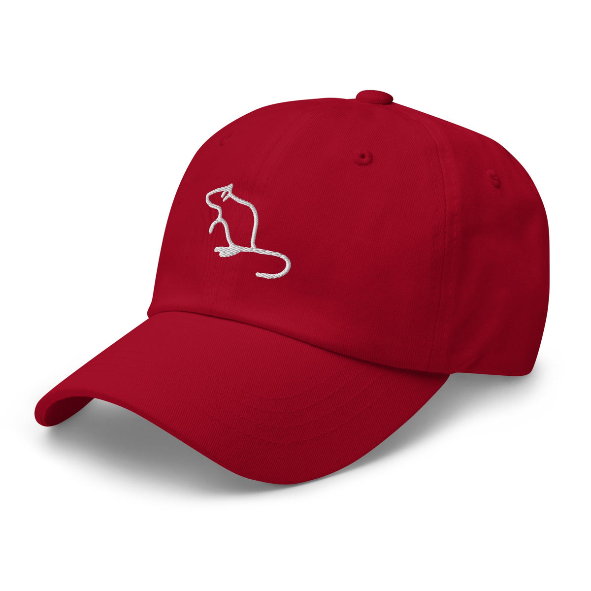 The Rat Dad Hat — Funny Golf Cotton Cap